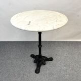 Parisian coffee bistro table marble tray