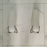 Pairs of Louis Kalff wall lights Philips edition 1950