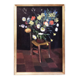 Painting 1957 "country bouquet"