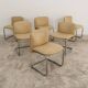 Set Da 6 Poltroncine Design Bauhaus Anni 70 Vintage Modernariato