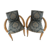 Pair of armchairs
