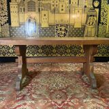 Oak monastery farm table