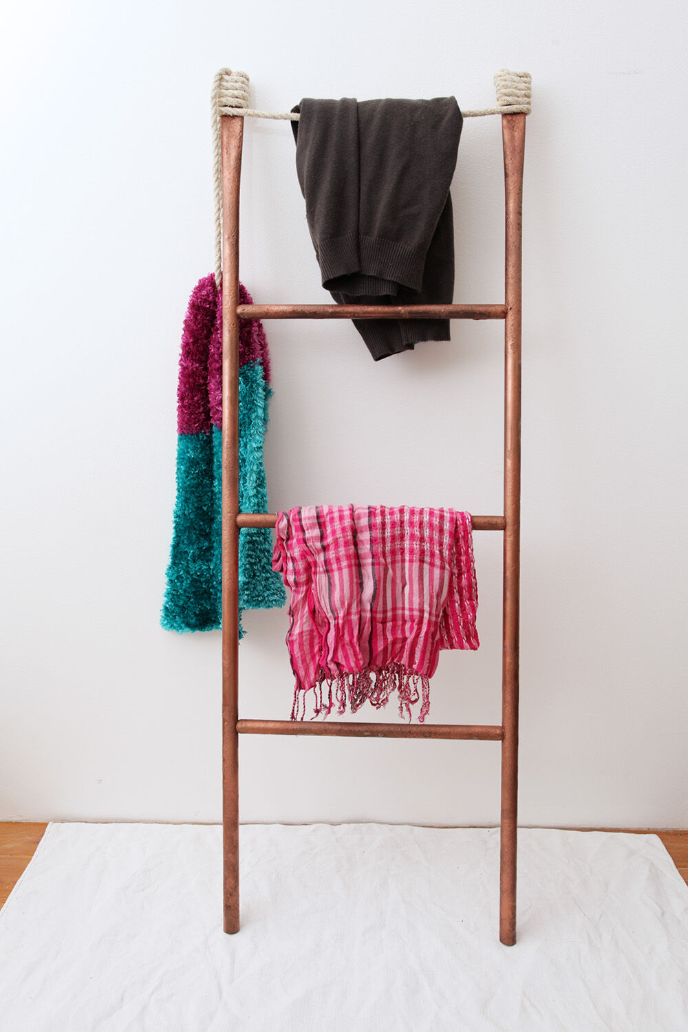 Vintage copper metal scale