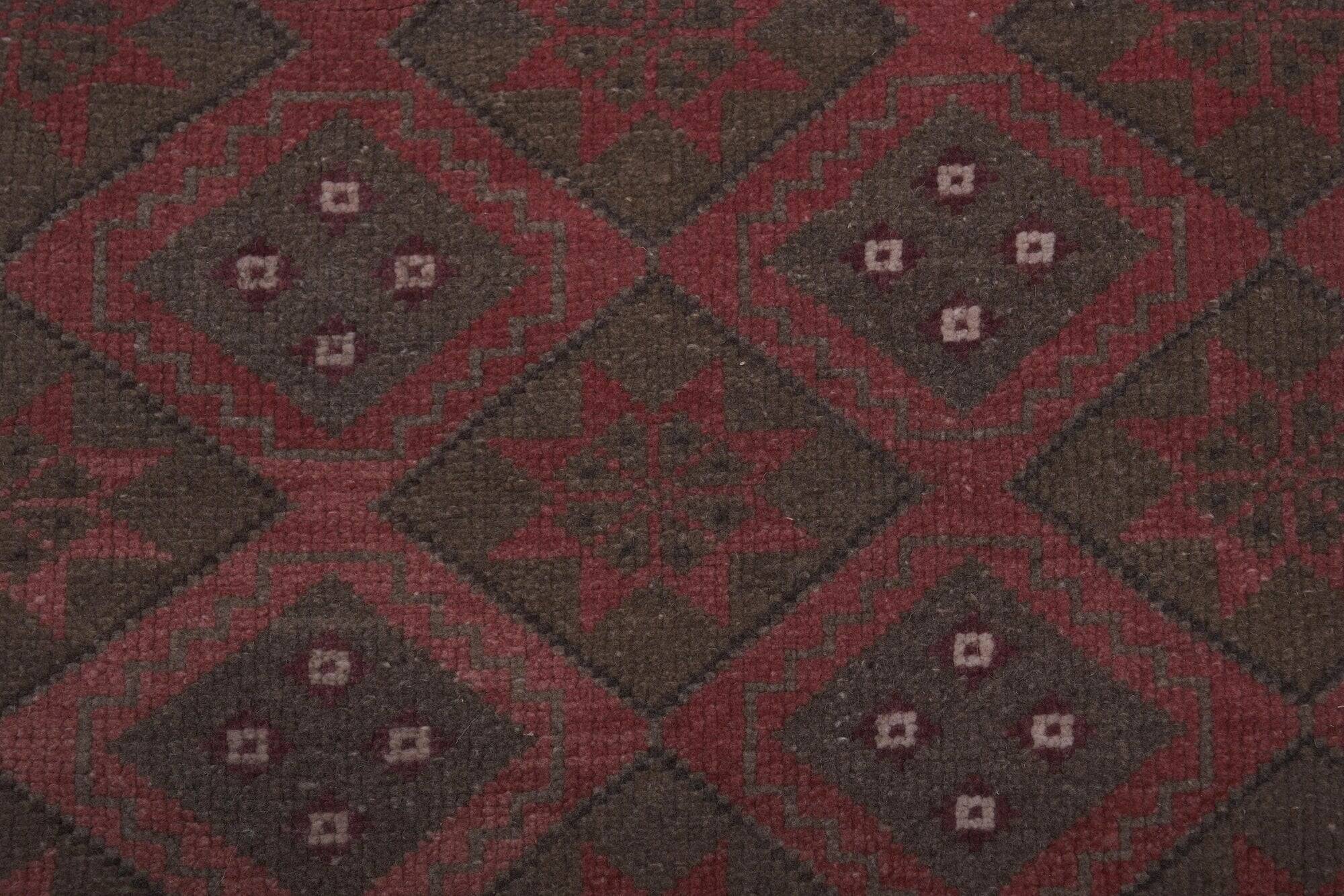 Vintage Turkish hallway rug 78x200 cm