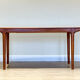 Mid-century McIntosh double extending dining table