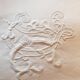 Set of 12 monogrammed linen napkins DC