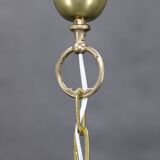 1980s Large Murano Glass Pendant Light, Italy