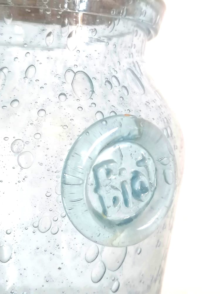 Biot blue spice pot