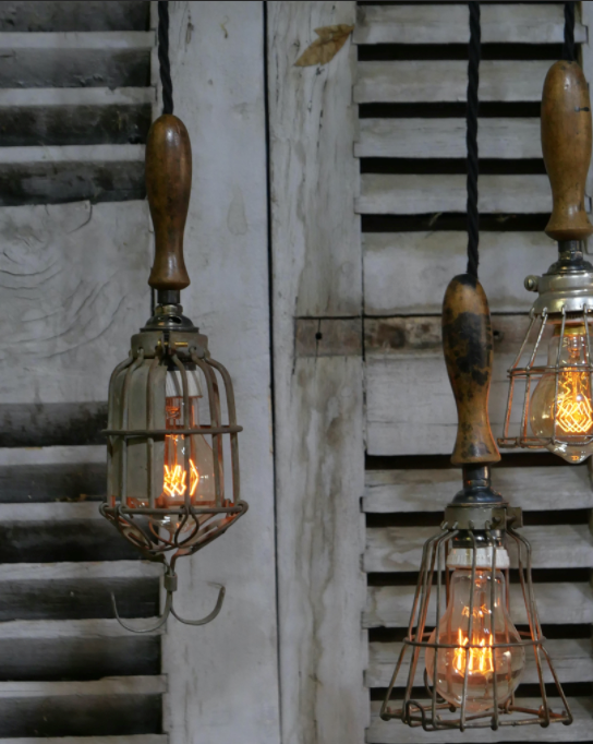 Set of 5 US industrial walkers