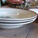Suite of 8 soup plates Sarreguemines trifle