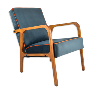 fauteuil vintage original - velours