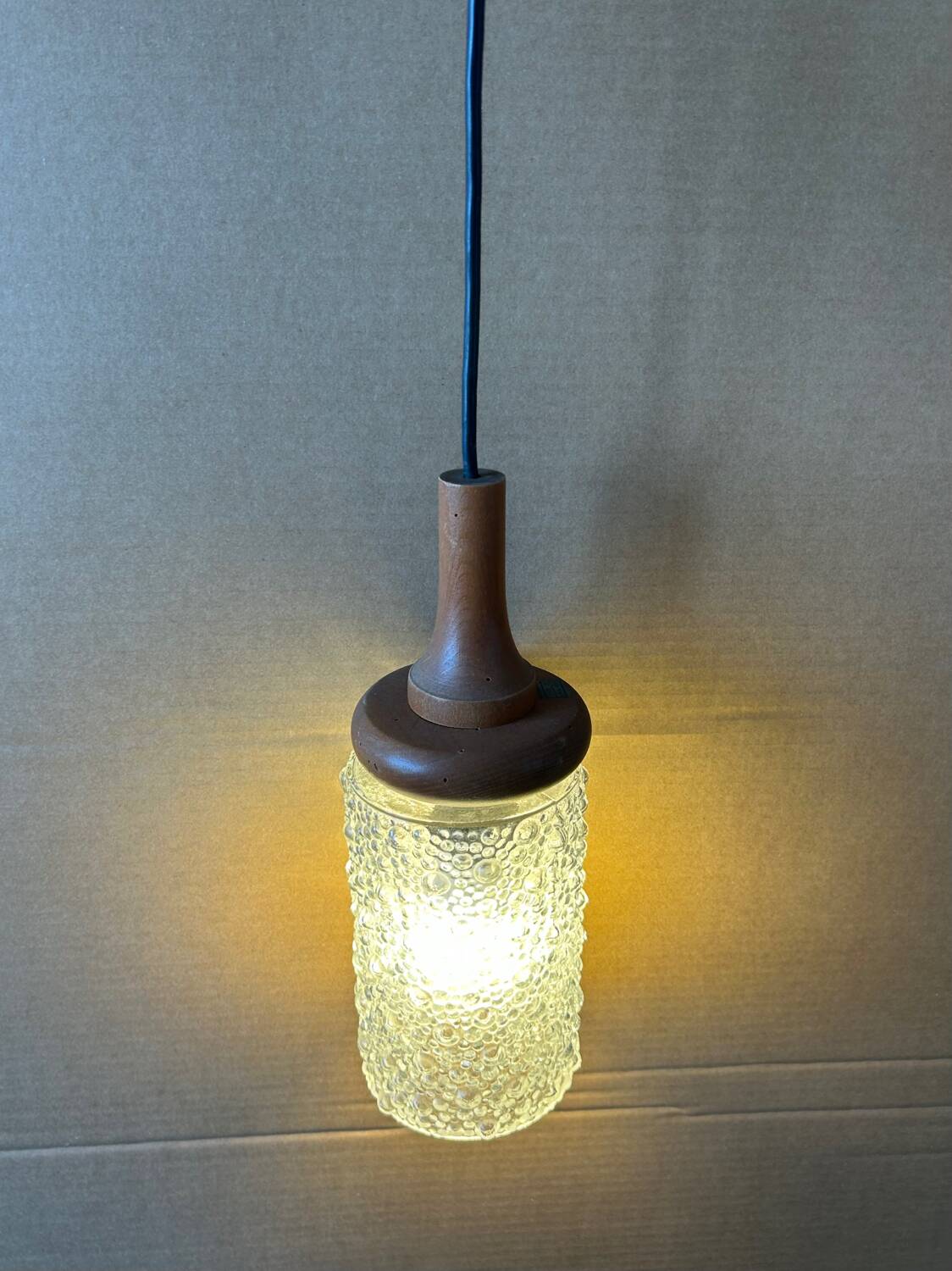 Veb Narva pendant light from the 60s