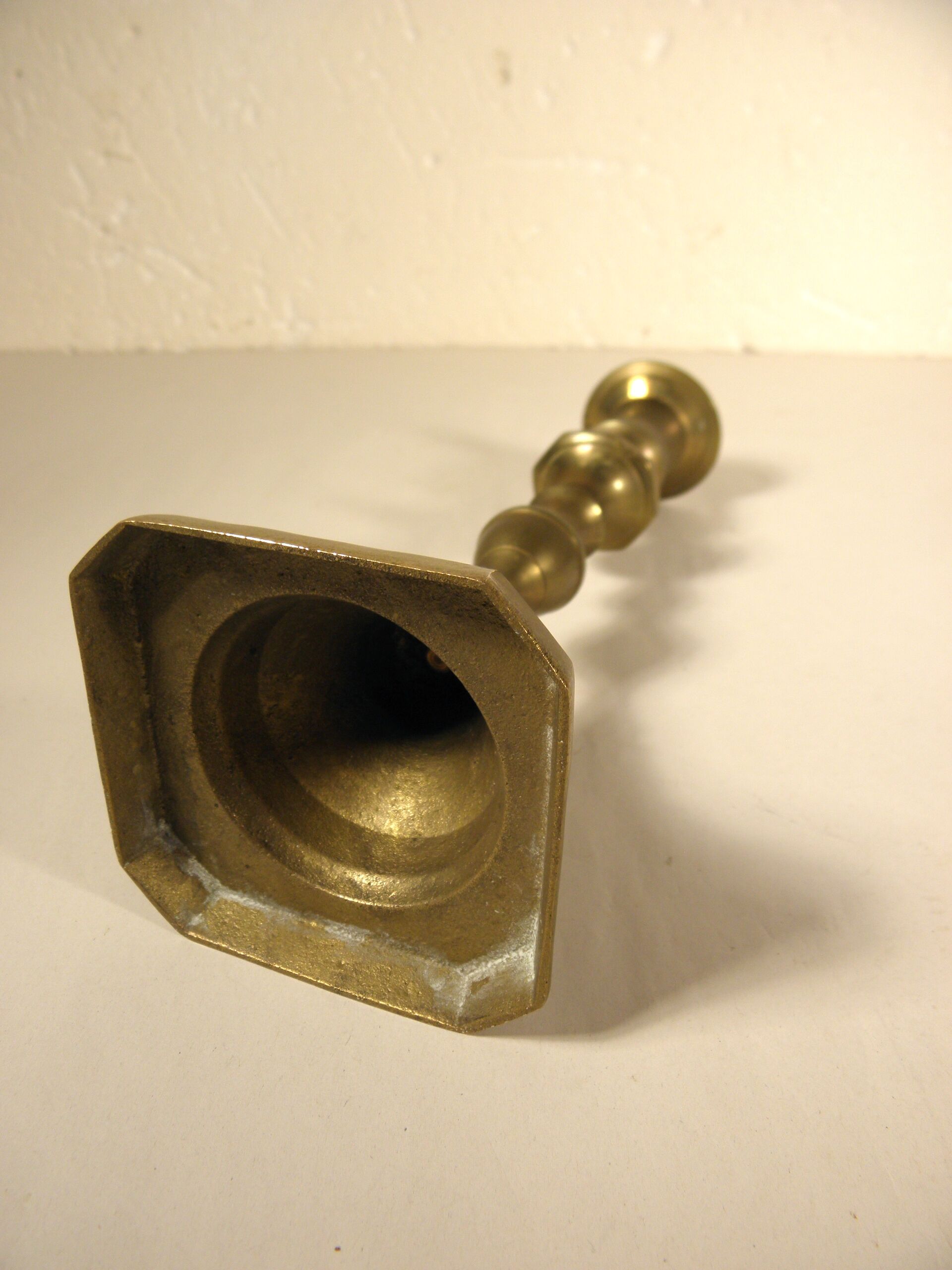 Brass candle holder