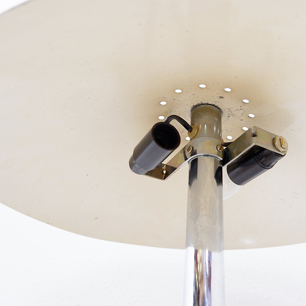 Vintage French Aluminor mushroom desk/table lamp - 1970s