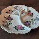 Plat compartiments  porcelaine  original
