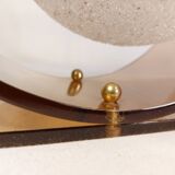 Vintage table lamp in plexiglass and Perspex