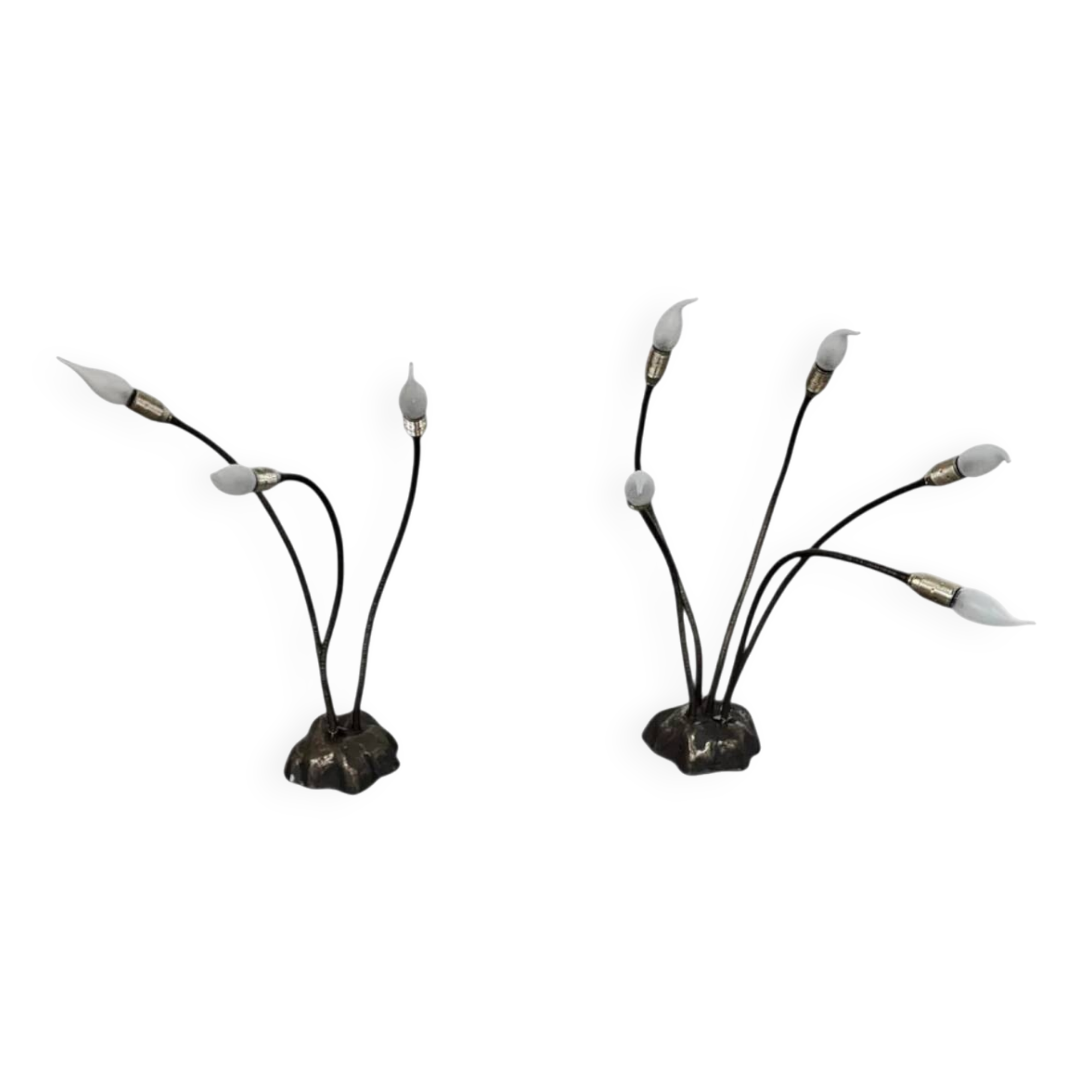 Tom Kater desk - ceiling / table lamps / 1980s / marked