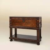 16th Century Italian Renaissance Cabinet in walnut with rich carvings