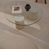 Mattia glass coffee table