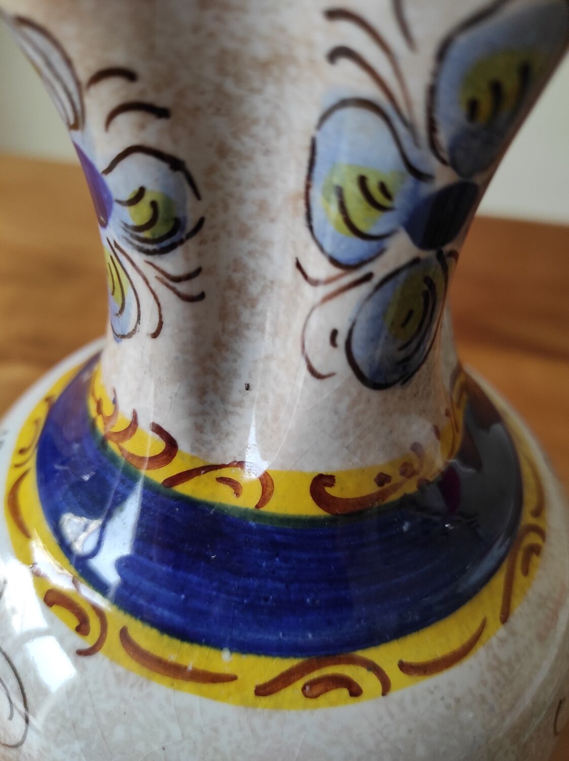 Handmade ceramic vase