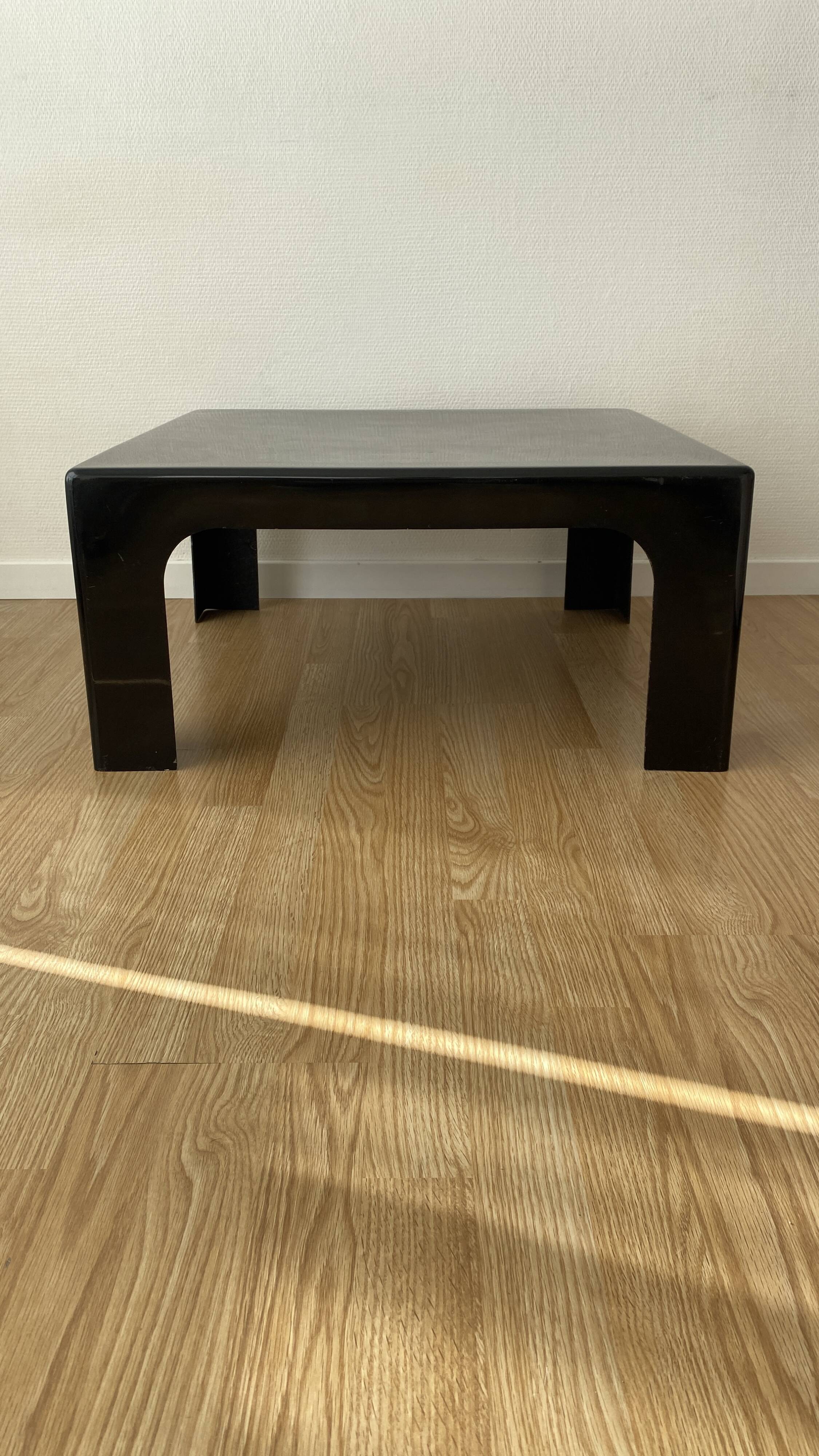 70s fiberglass coffee table