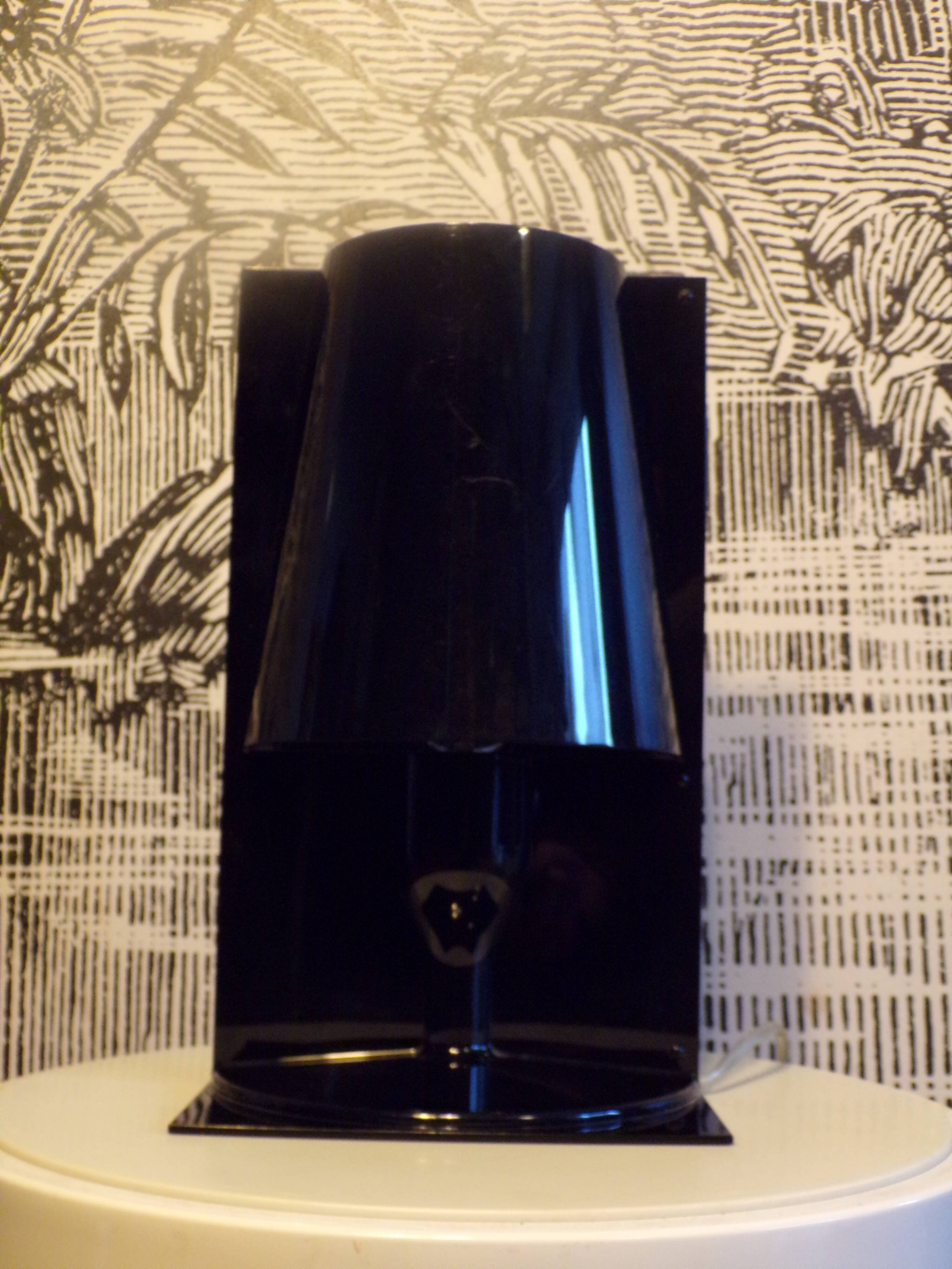 Black kartell take lamp by ferruccio laviani