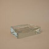 Cendrier en verre vintage