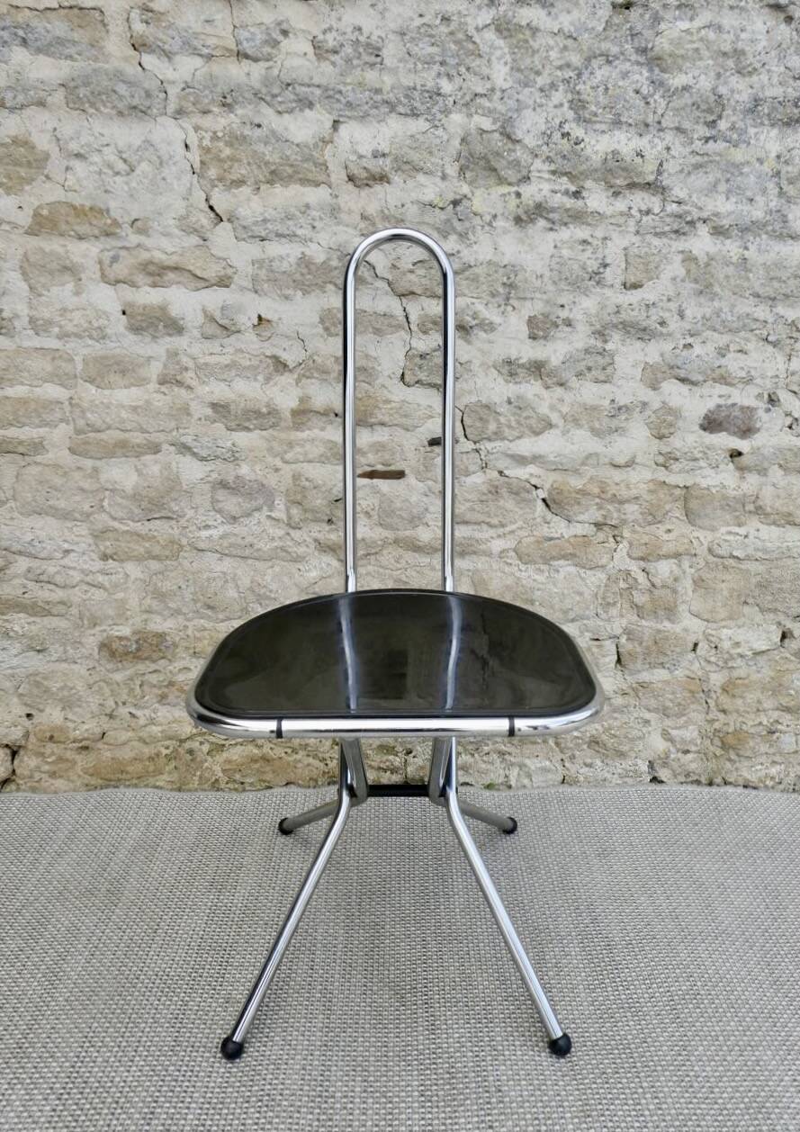 Folding chair by Niels Gammelgaard for Ikea, around 1980.