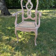 Italian cane armchair