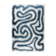 Blue chenille