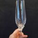 10 crystal champagne flutes 24% Cristallerie Kaspar Lemberg Lorraine vintage