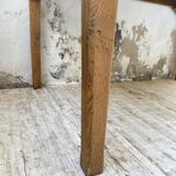Oak desk with spindle legs, 1950s