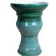 Turquoise ceramic vase Entrevaux