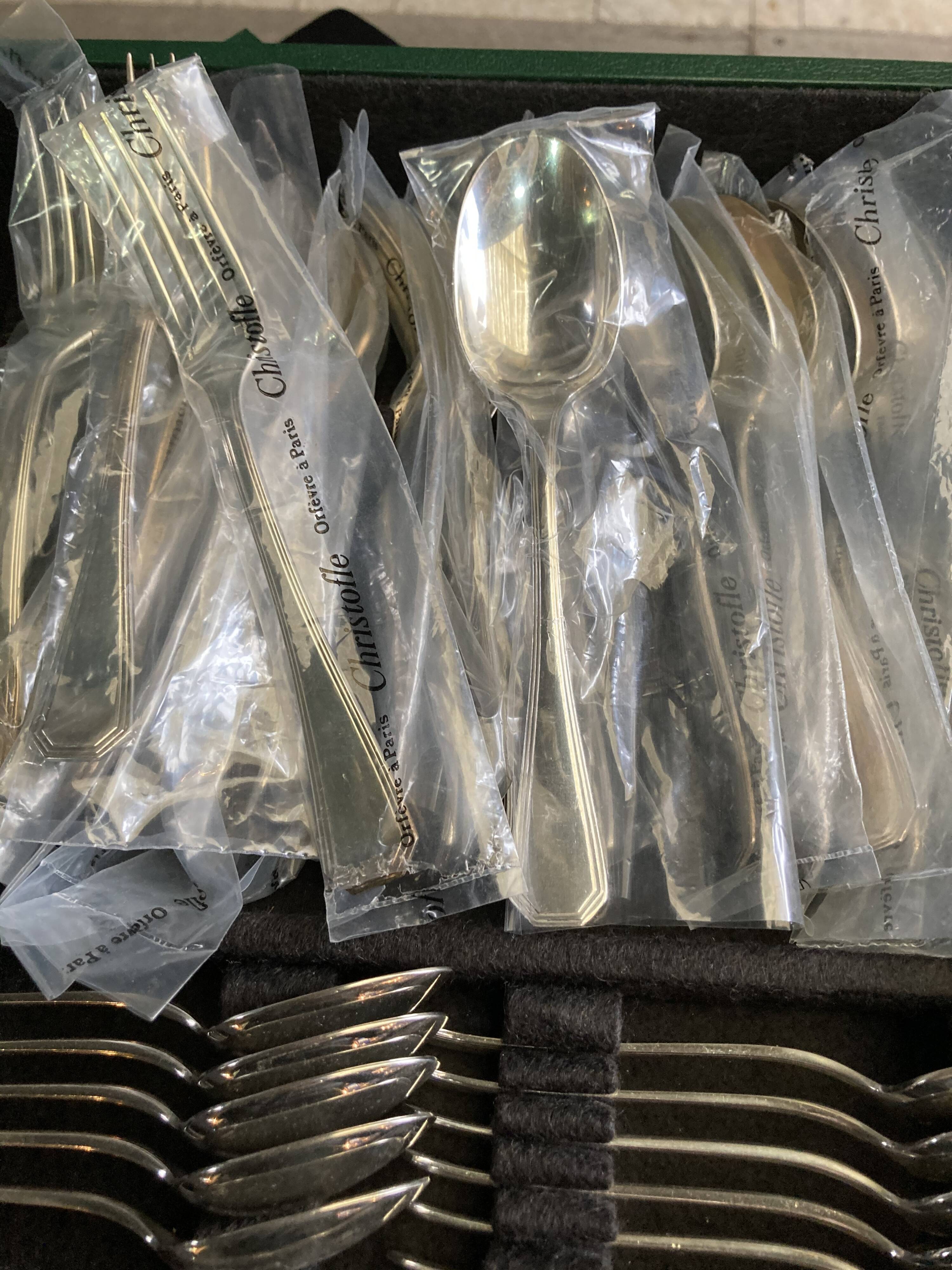 Christofle America cutlery set