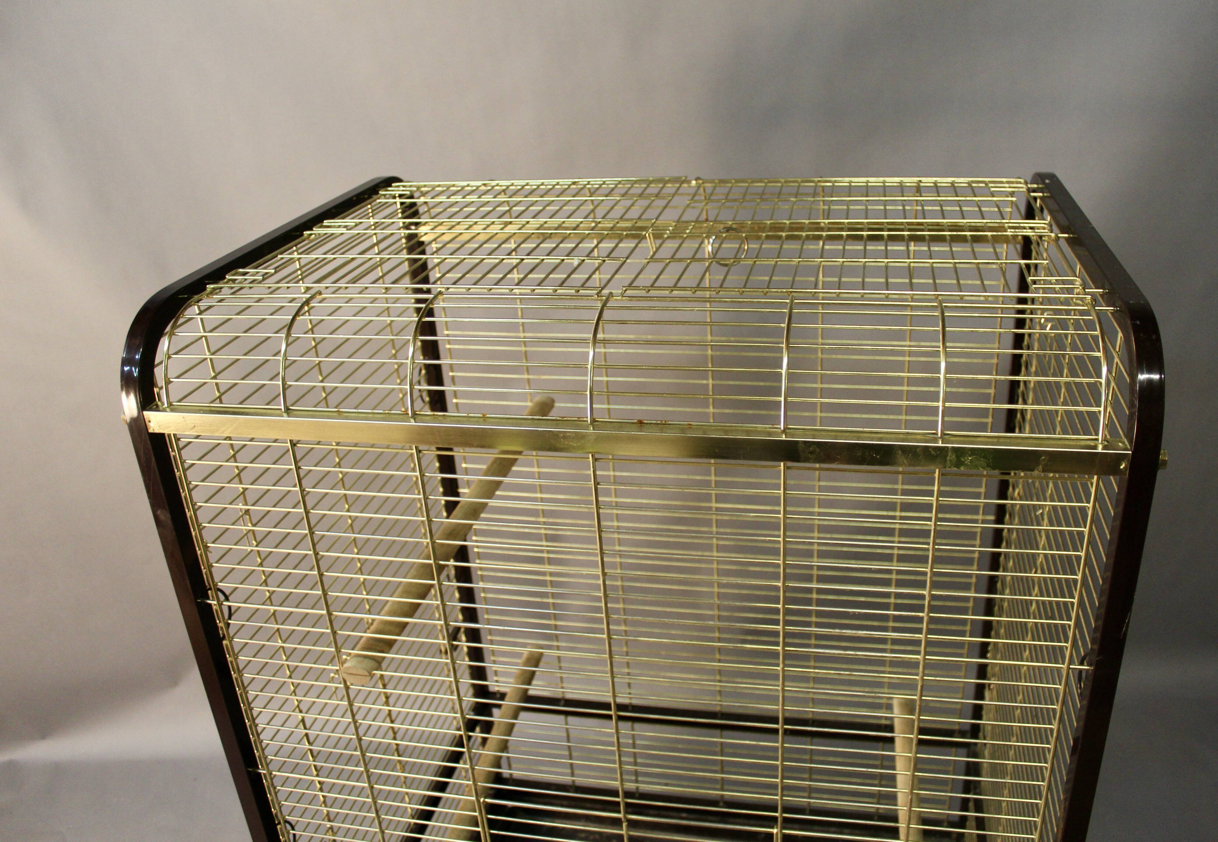 Large vintage parrot cage