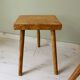 Lot de 3 petits tabourets tripodes