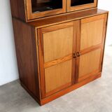 vintage wall cabinet | display cabinet | C. Hvidt