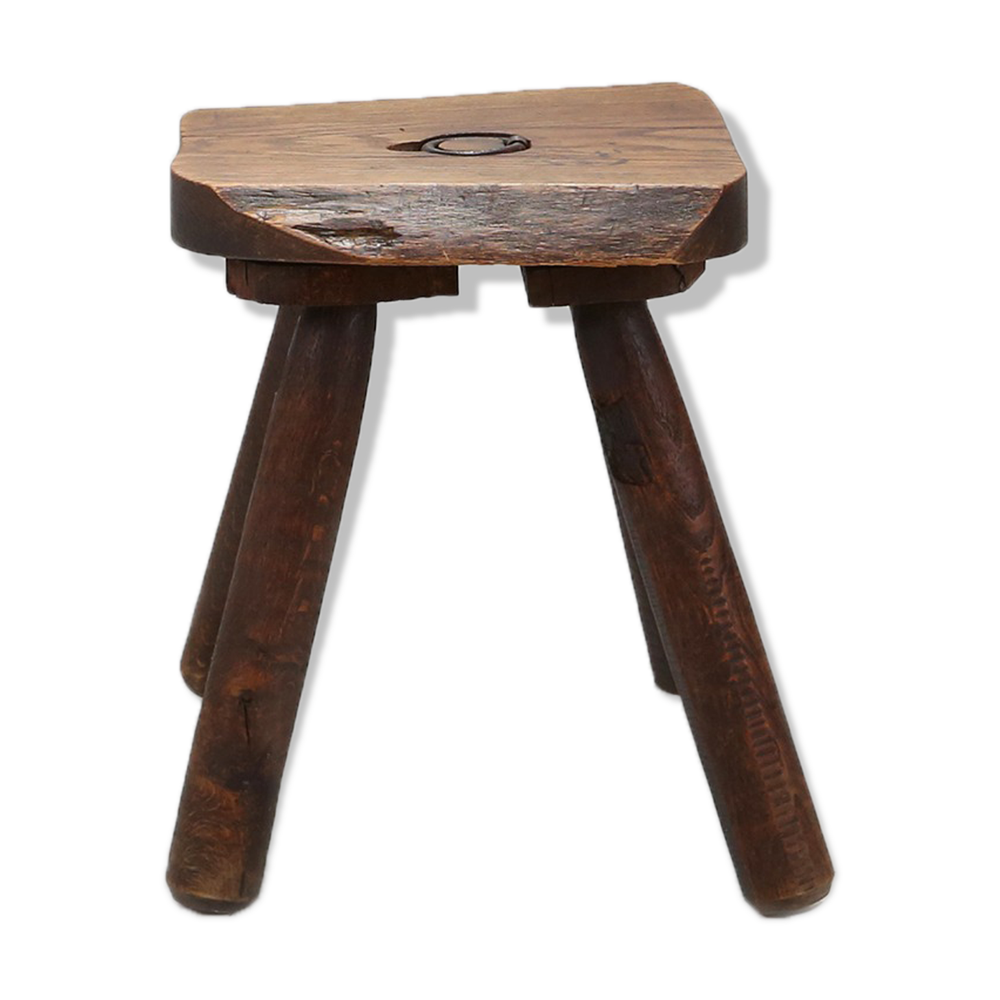 Rustic wooden stool ca.1900