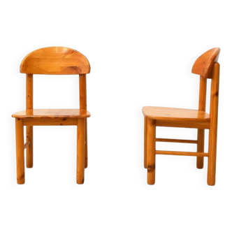 Fauteuil Rainer Daumiller en bois de pin