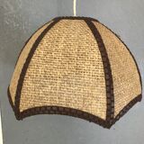 Hanging rattan braid