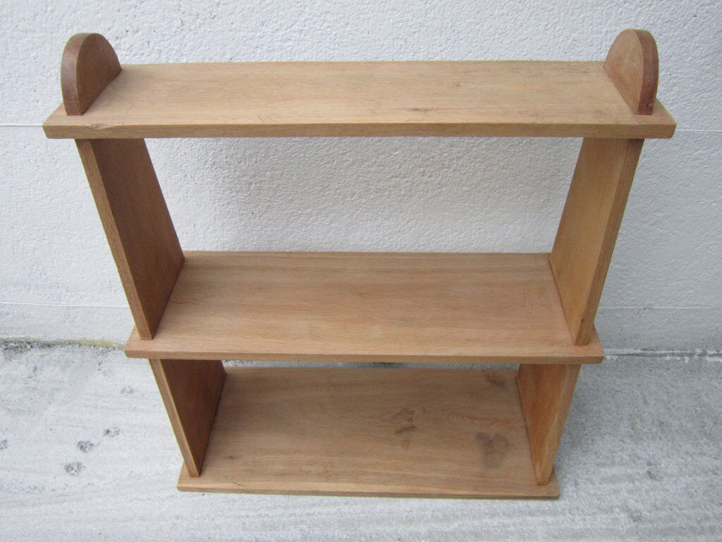 Solid oak shelf 1950