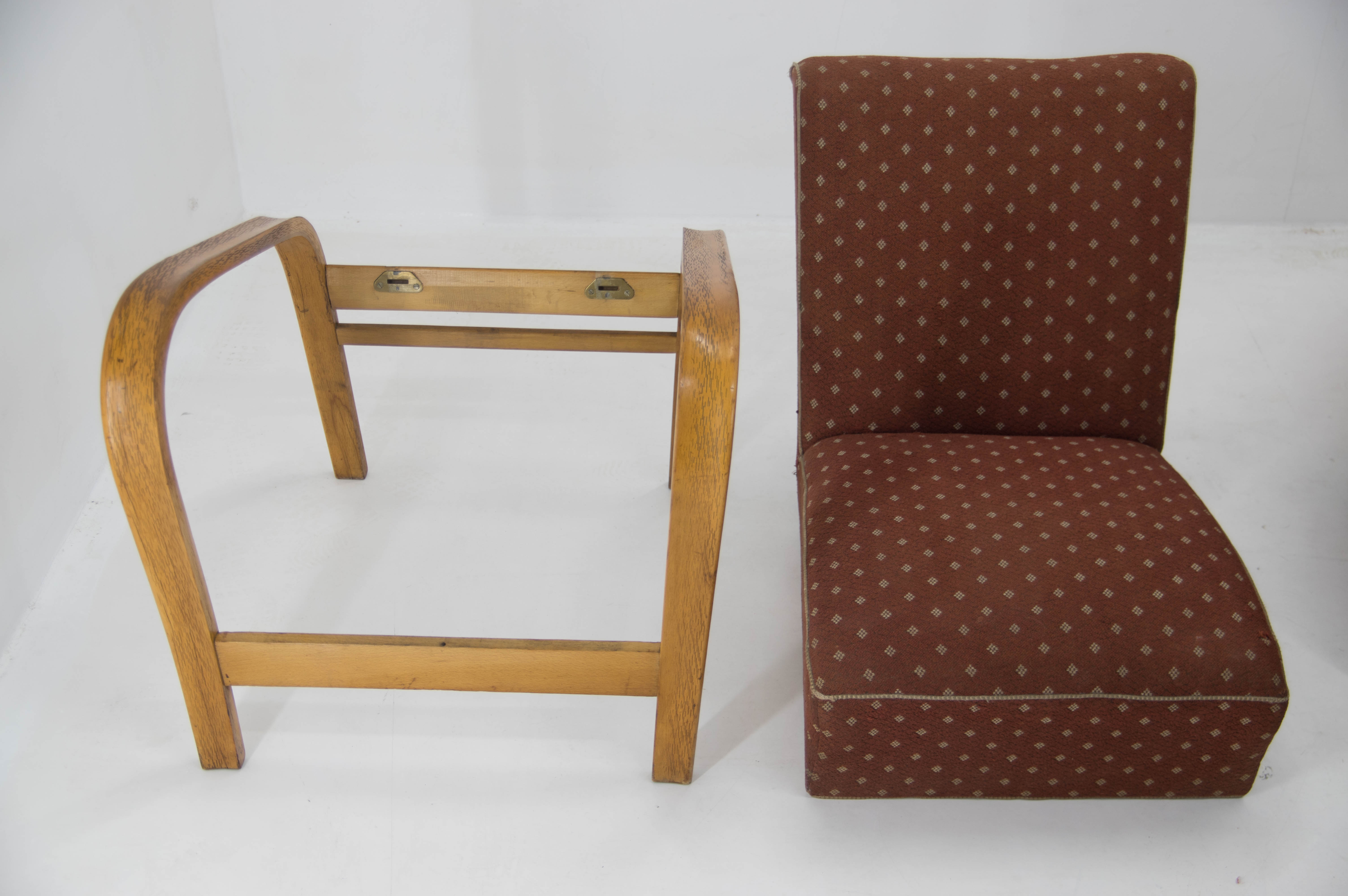 Armchair by Kozelka a Kropacek, 1950s