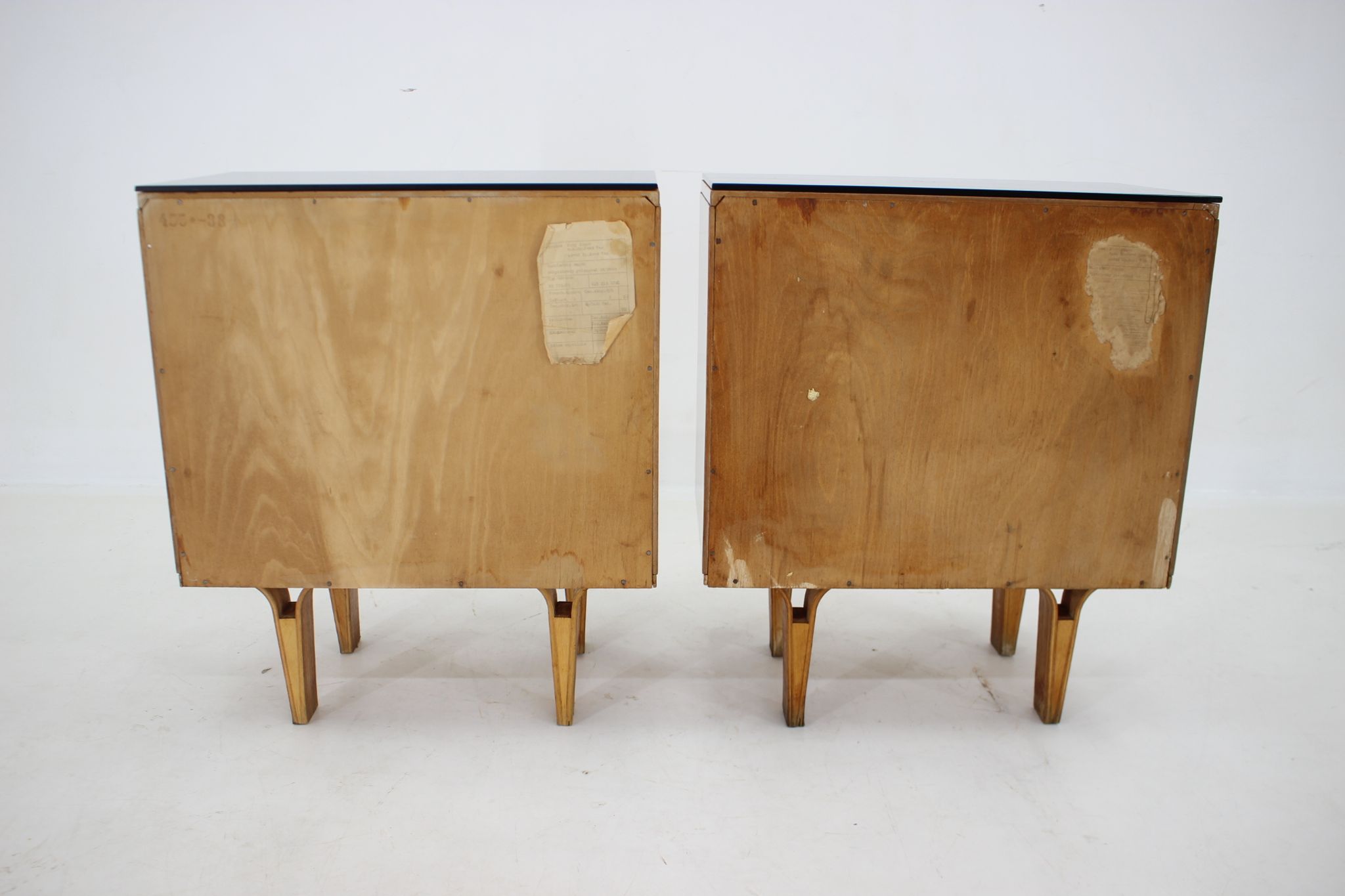 1960s Frantisek Mezulanik Pair of Chest of Drawers, Czechoslovakia