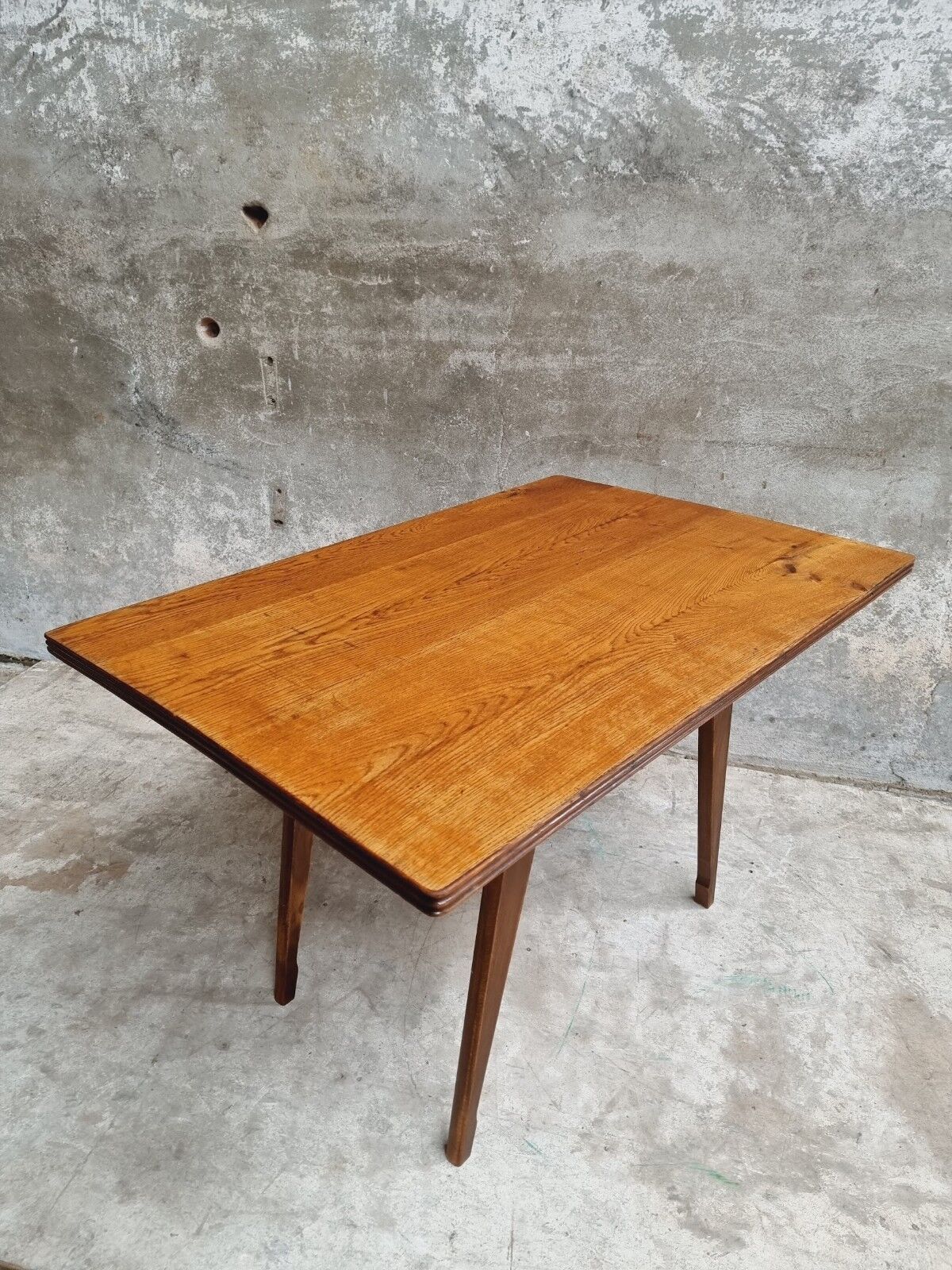 Vintage table dining table mid century