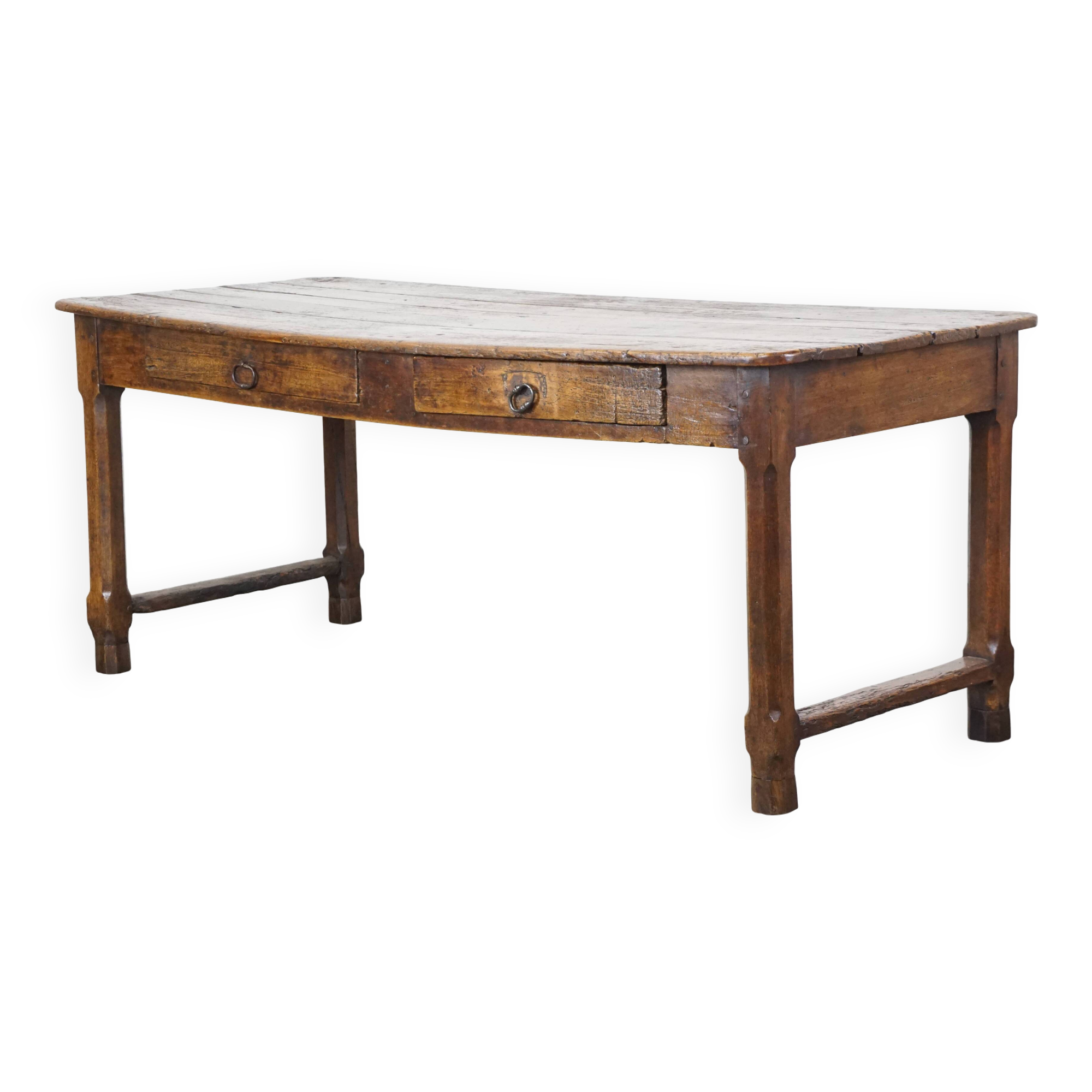 Antique French dining table from the late 18th century