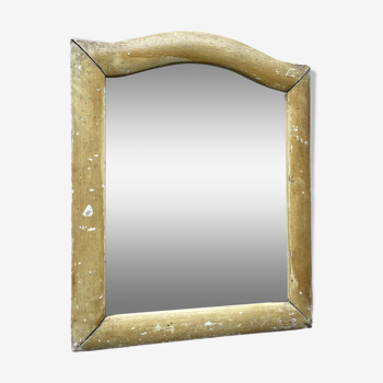 Old golden frame mirror