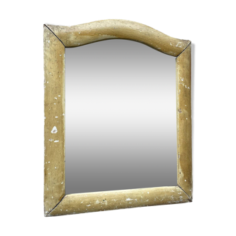 Old golden frame mirror