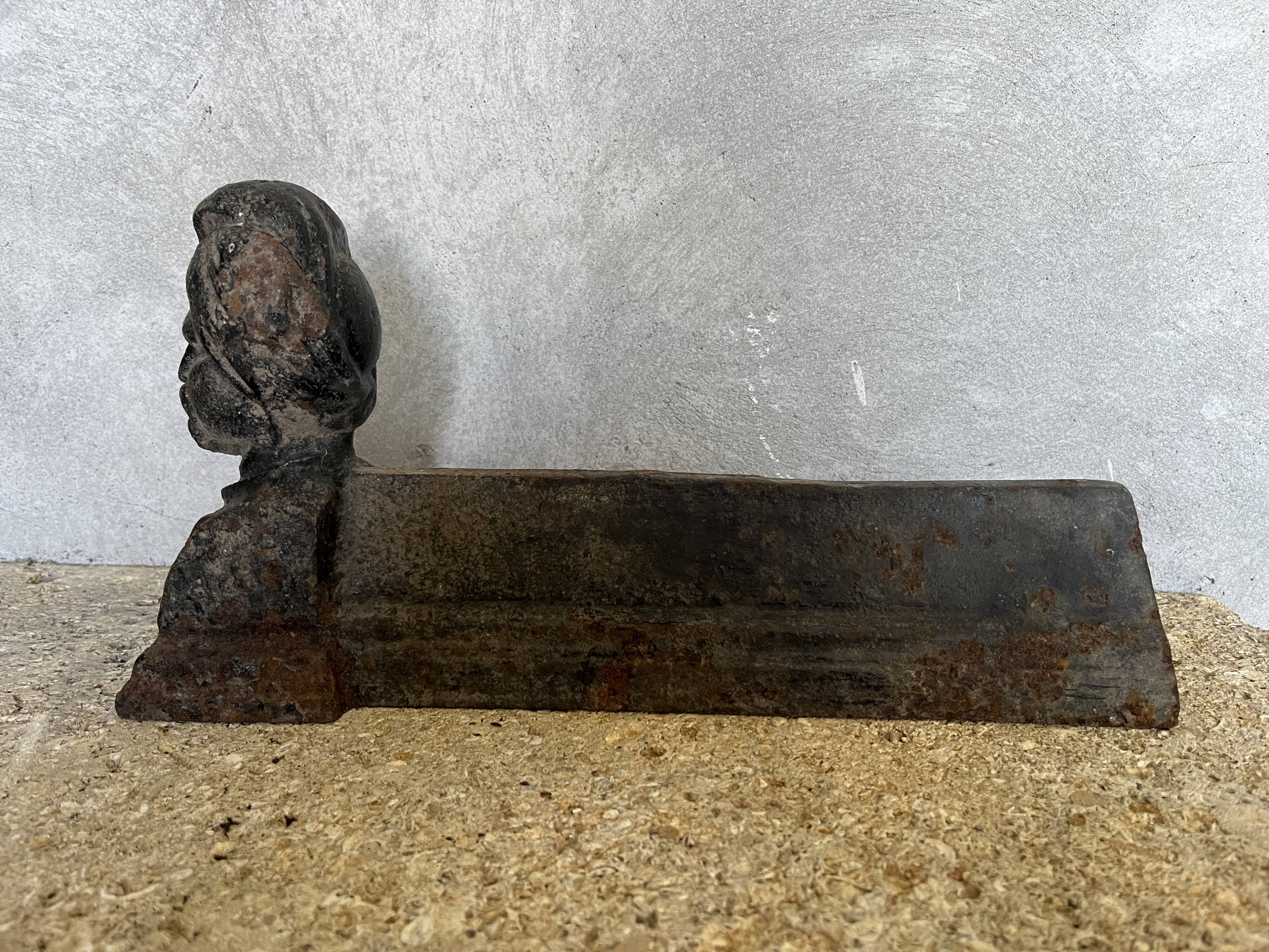 Duo Chenets Decorative Cast Iron Fireplaces
