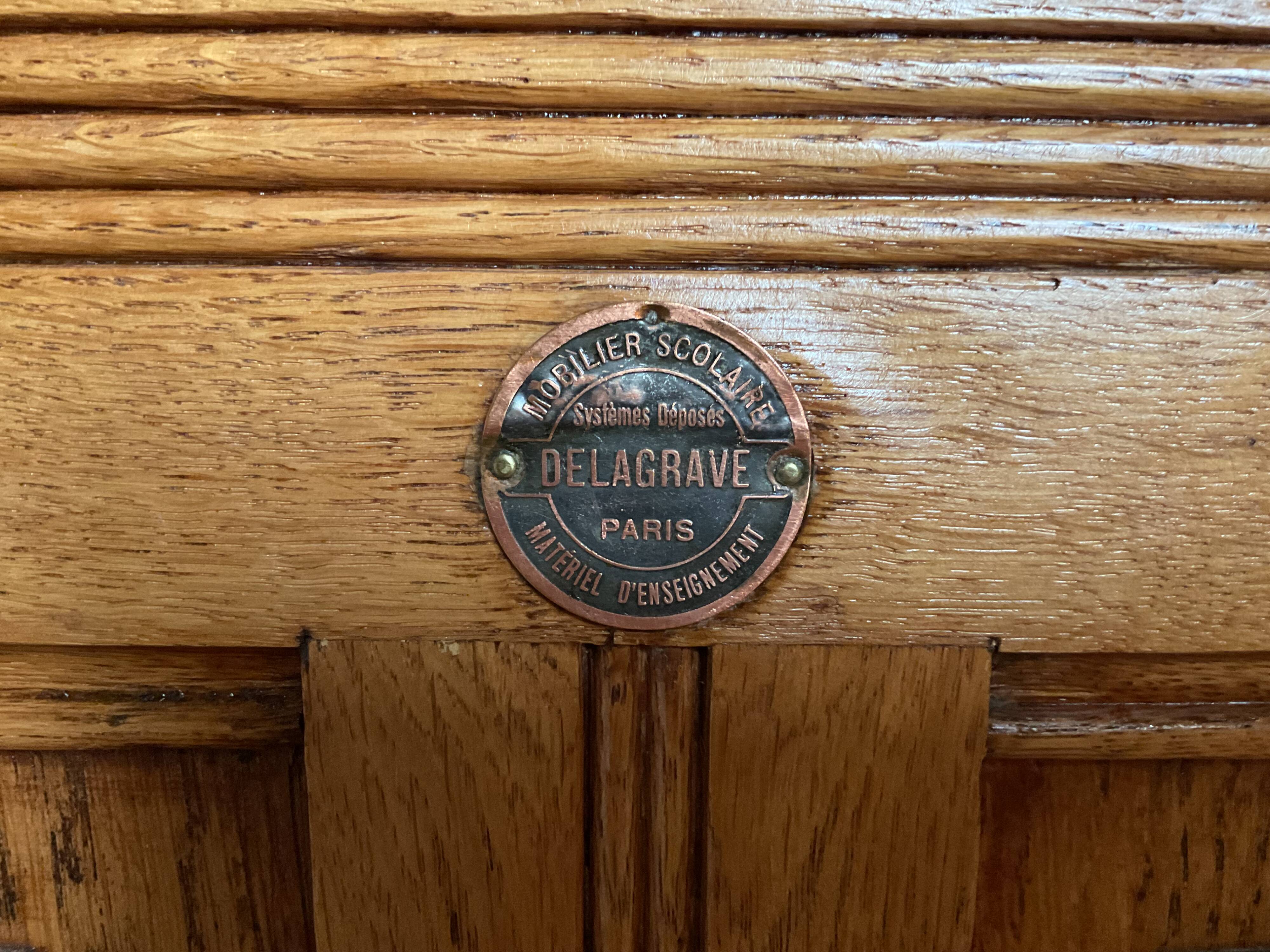 Antique oak desk