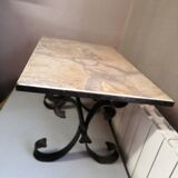 Table basse plateau en pierre